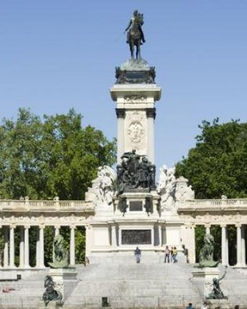 Visite guidée privée Madrid  Centre historique (2) et Parc du Retiro